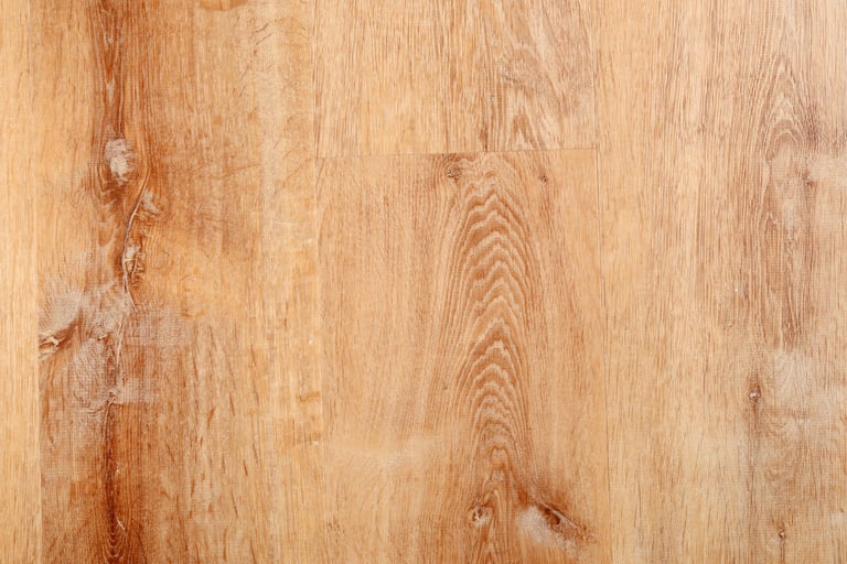 Vinyl resilient floor restoration